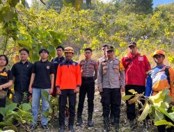 Antisipasi Kebakaran Susulan, Gabungan Polresta Mamuju, Dalkarhut dan BPBD Sulbar Patroli ke Lokasi Karhutla