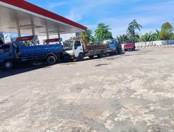 Masyarakat Tuntut Pelangsir BBM Subsidi Jenis Solar Di SPBU Bunde No.74.915.68 Ditertibkan, APH Jangan Tutup Mata
