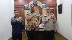 Perdana, Kajati Sulbar Sambangi Polresta Mamuju, Perkuat Sinergi Penegakan Hukum