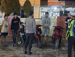 Respon Laporan Warga Melalui Call Center 110, Polresta Mamuju Amankan Aksi Pelaku Balap Liar