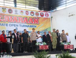 Kapolresta Mamuju Wakili Kapolda Hadiri Pembukaan Kejuaraan Karate Piala Gubernur, Kapolda Sulbar Dan Danrem 142 Tatag 2026