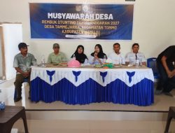 Musyawarah Desa dan Rembuk Stunting TA 2027 Digelar di Desa Tammejarra