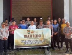 Polresta Mamuju Gelar Bakti Religi, Sambut Hari Bhayangkara ke-80