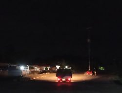 Akses Jalan Masuk Pelabuhan Bakenkeng Gelap Gulita, Puluhan Lampu Jalan Tidak Berfungsi