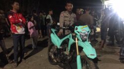 Diduga Pelaku Curanmor Kabur ke Hutan, Polsek Tapalang Amankan Motor Trail CRF Hasil Curian