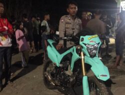 Diduga Pelaku Curanmor Kabur ke Hutan, Polsek Tapalang Amankan Motor Trail CRF Hasil Curian