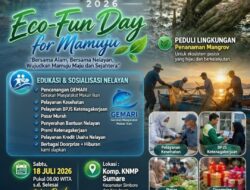 SAMBUT HUT MAMUJU KE-486, PESTA NELAYAN “ECO-FUN DAY” DI SUMARE AKAN BANJIR BANTUAN DAN LAYANAN GRATIS