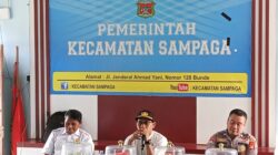 Rapat Pemantapan Panitia Pelaksana Peringatan HUT RI Ke-81 Tingkat Kecamatan Sampaga Digelar