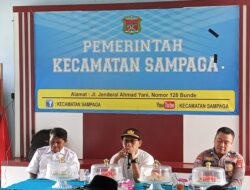 Rapat Pemantapan Panitia Pelaksana Peringatan HUT RI Ke-81 Tingkat Kecamatan Sampaga Digelar