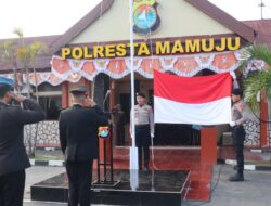 Semarak HUT RI ke-81, Polresta Mamuju Teguhkan Semangat Pengabdian untuk Negeri
