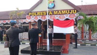 Semarak HUT RI ke-81, Polresta Mamuju Teguhkan Semangat Pengabdian untuk Negeri