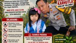 Kapolsek Kalukku Imbau Masyarakat Tidak Lakukan Pembakaran Hutan dan Lahan
